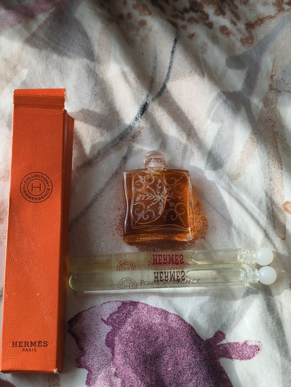 Hermes Fragrance Set in Amber